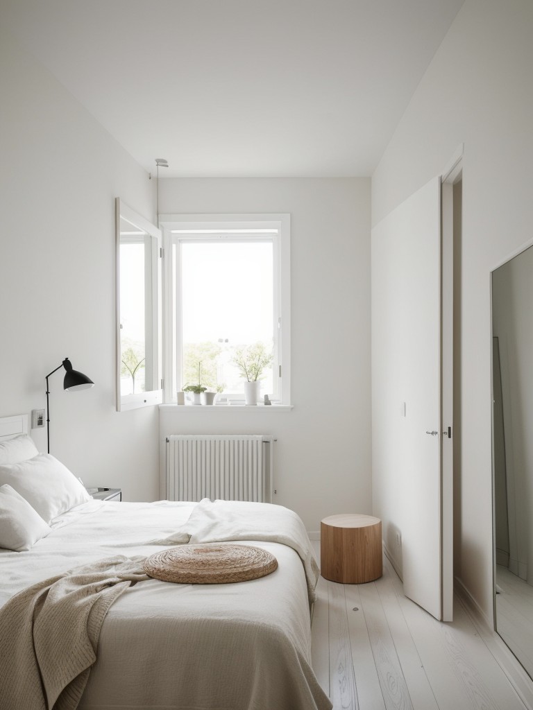 Mirror Magic: Transform Your Apartment with a Statement Mirror Above the Bed