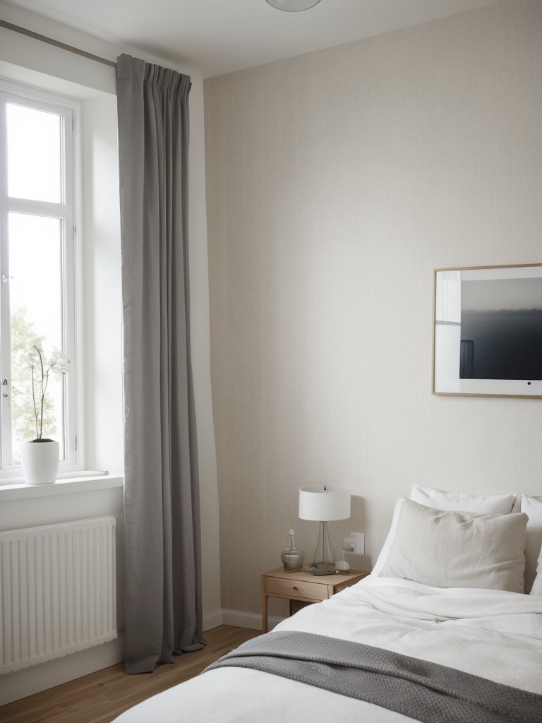 Cozy Scandinavian Bedroom: Add a Statement Wall for Serene Vibes