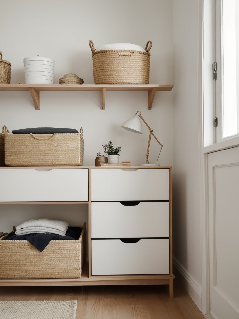 Effortlessly Organize Your Apartment with Stylish Storage Solutions