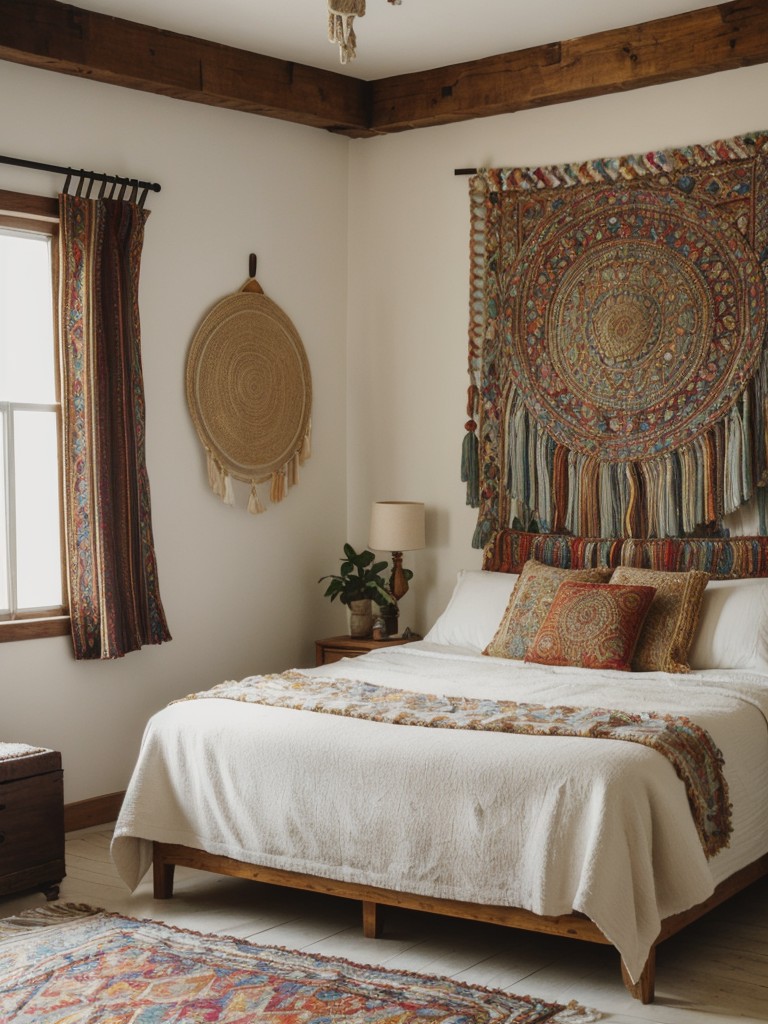 Boho Chic: Elevate Your Bedroom with Eclectic Glamour!