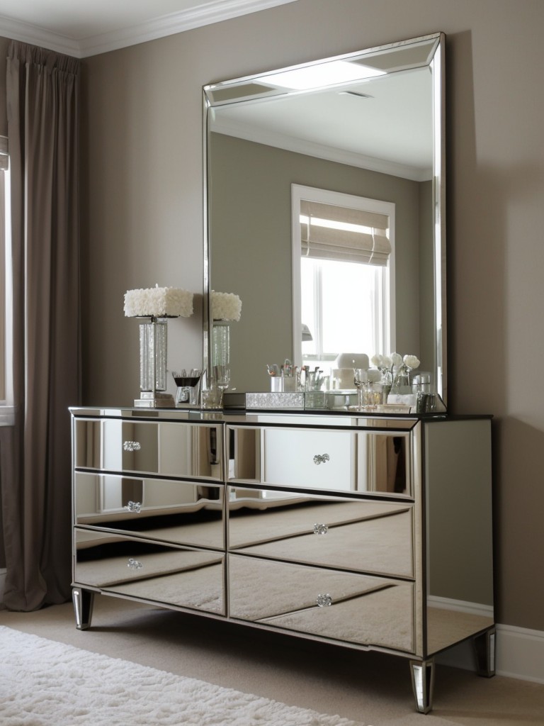 Mirror Magic: Transform Your Apartment Bedroom into a Glamorous Oasis!