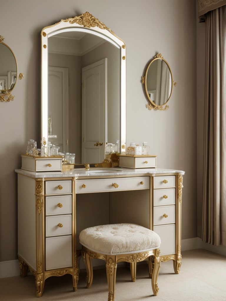 Get Royal Vibes with Vintage Glam Bedroom Decor