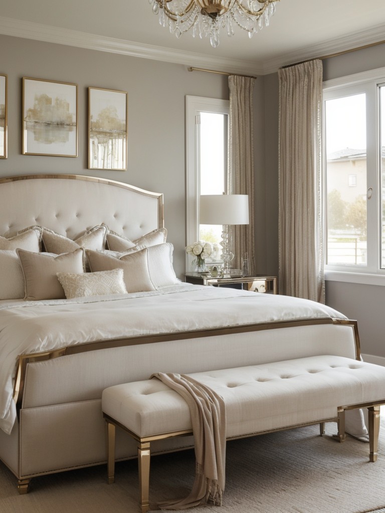 Royalty-Inspired Bedroom Decor: Elevate Your Space with Serene Artwork!