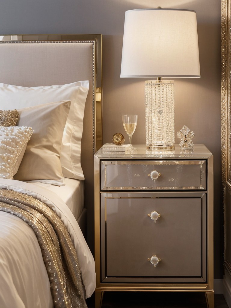 Luxury Living: Glam up your apartment with chic bedroom decor!