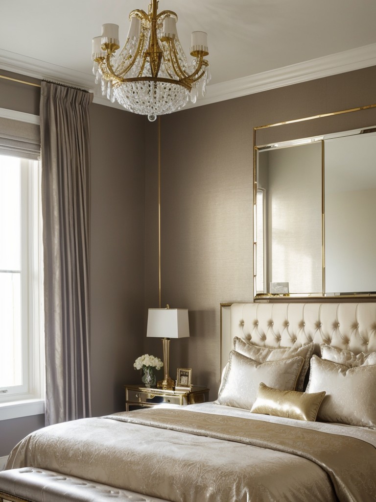 Glam up Your Apartment: Stylish Bedroom Decor for a Serene Haven