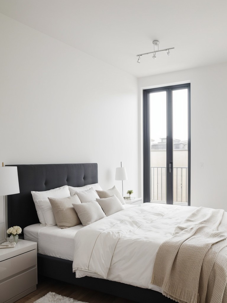 Chic Apartment Bedroom Inspo: Minimalist Glam for a Sleek Space