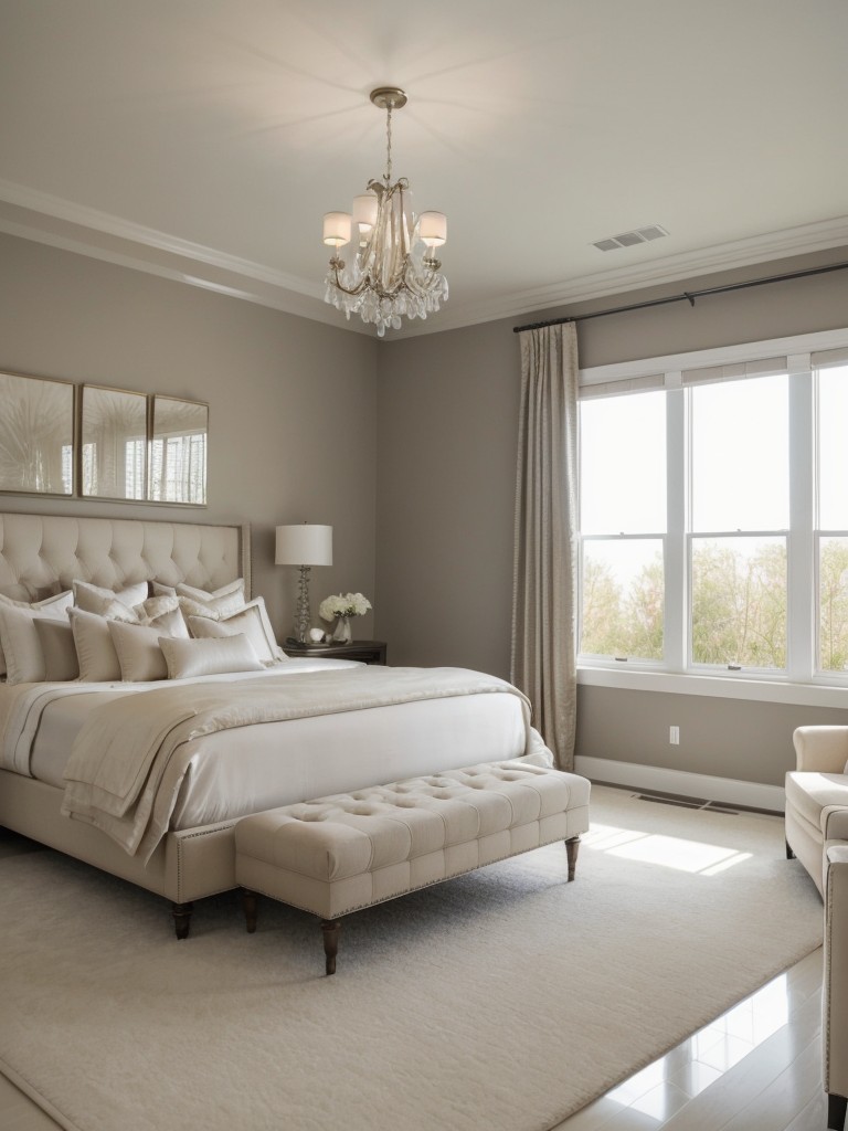 Serene and Sophisticated: Glamorous Bedroom Decor Ideas for Your Apartment