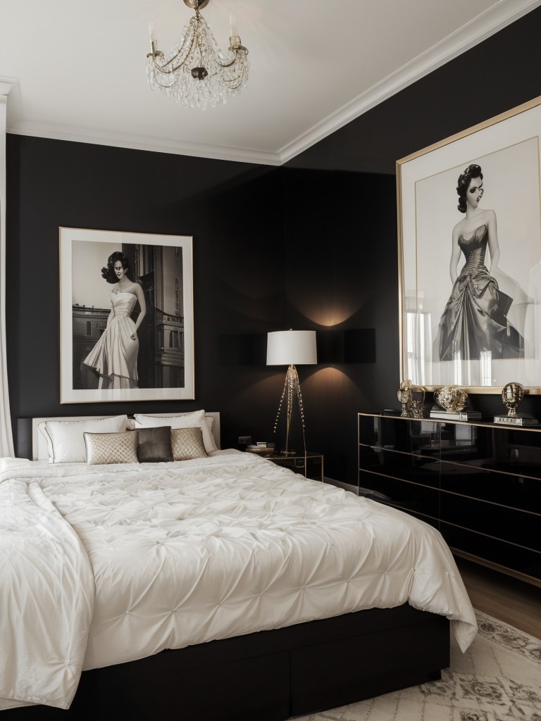 Chic Apartment Bedroom: Elevate Your Style with Glam Decor