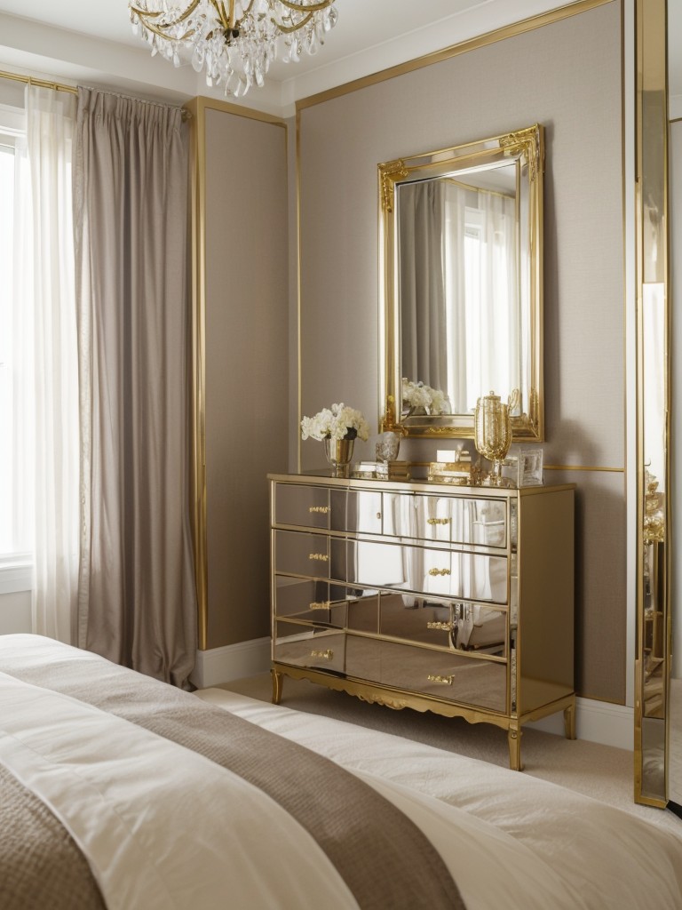 Chic Bedroom Ideas: Elevate Your Space with Metallic Accents!