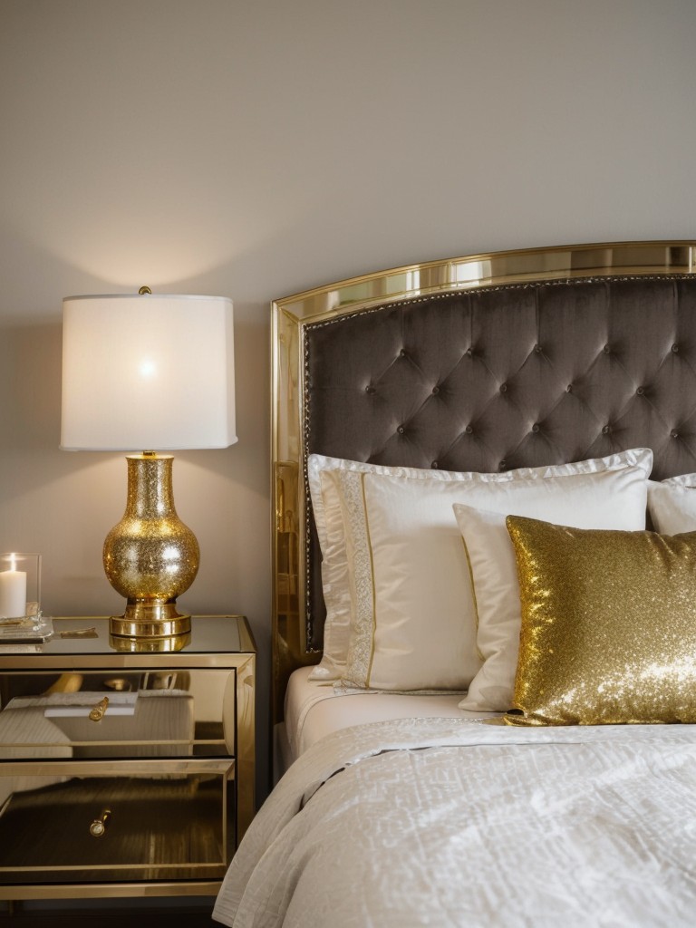 Gorgeous Apartment Glam: Bring on the Bling with Metallic Decor!