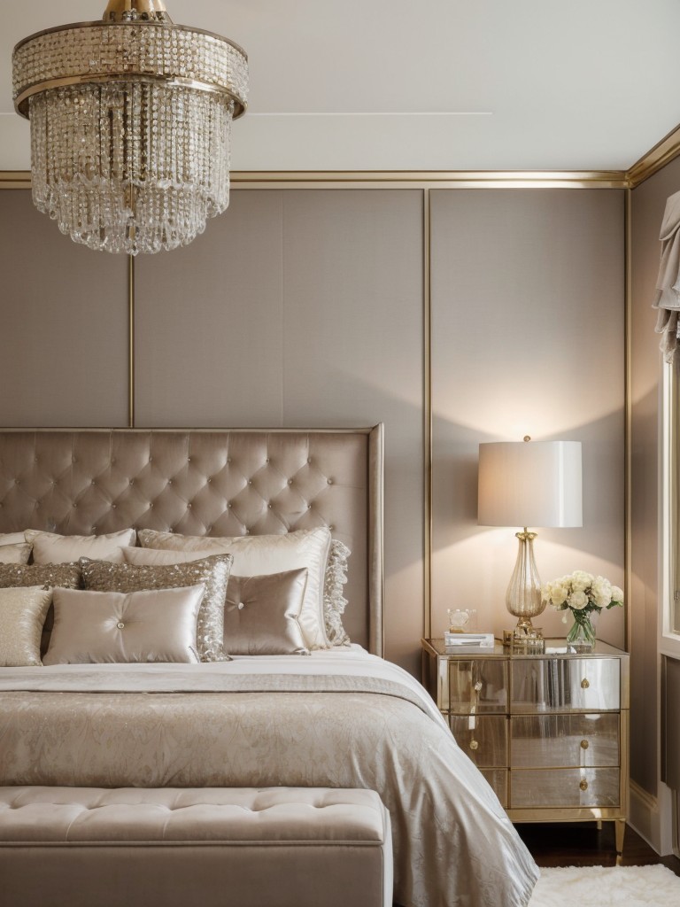 Glamorize Your Bedroom with a Statement Headboard: Add Drama & Sophistication!