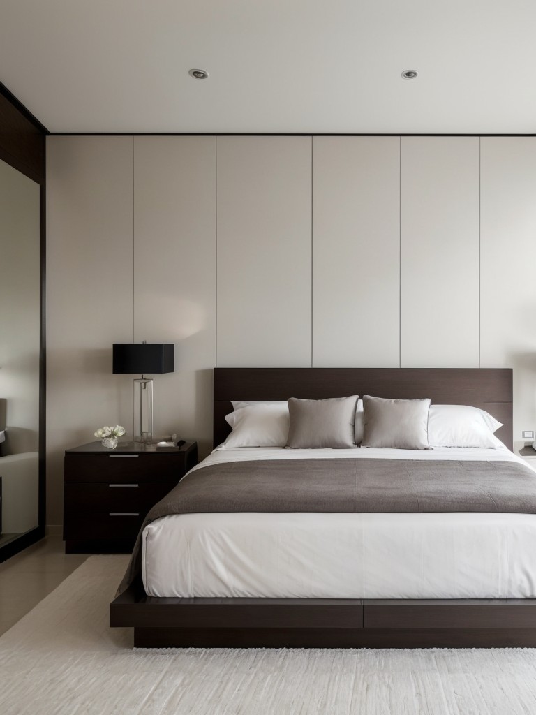 Minimalist Luxury: Stylish Streamlined Apartment Bedrooms