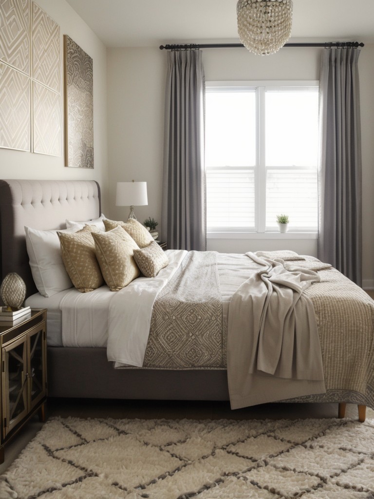 Chic Apartment Bedroom: Get Inspired by Glam Decor!