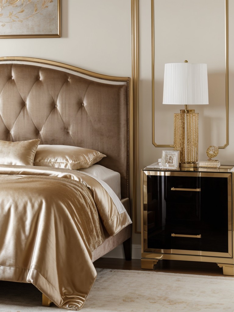 Luxurious Bedroom Vibes: Elevate Your Apartment with an Opulent Upholstered Headboard