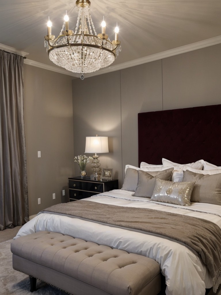 Chic Chandeliers: Elevate Your Bedroom's Style