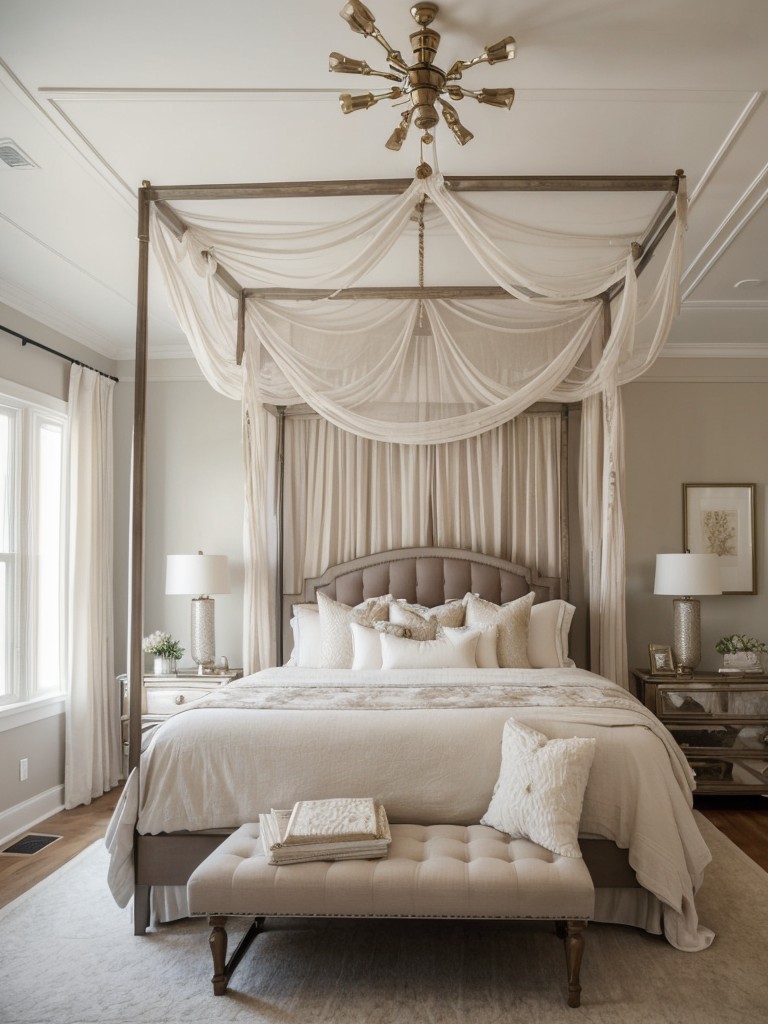 Luxe Bedroom Retreat: Create a Dreamy Haven with a Canopy Bed