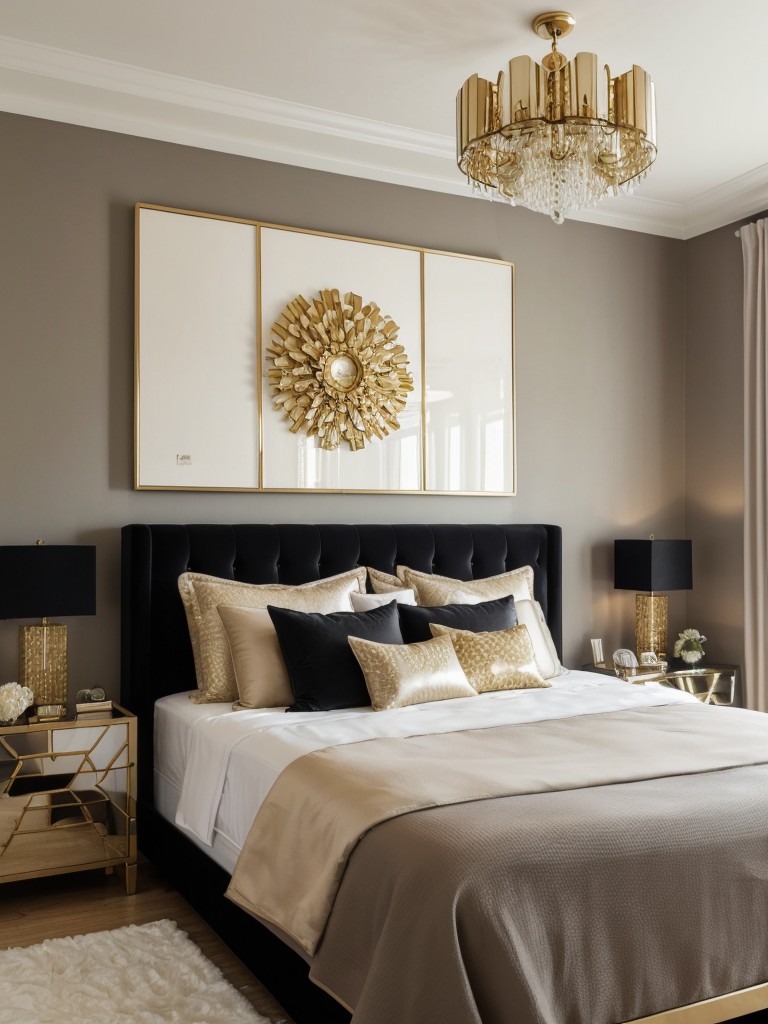 Artistic Bedroom Bliss: Elevate Your Apartment with Statement Decor