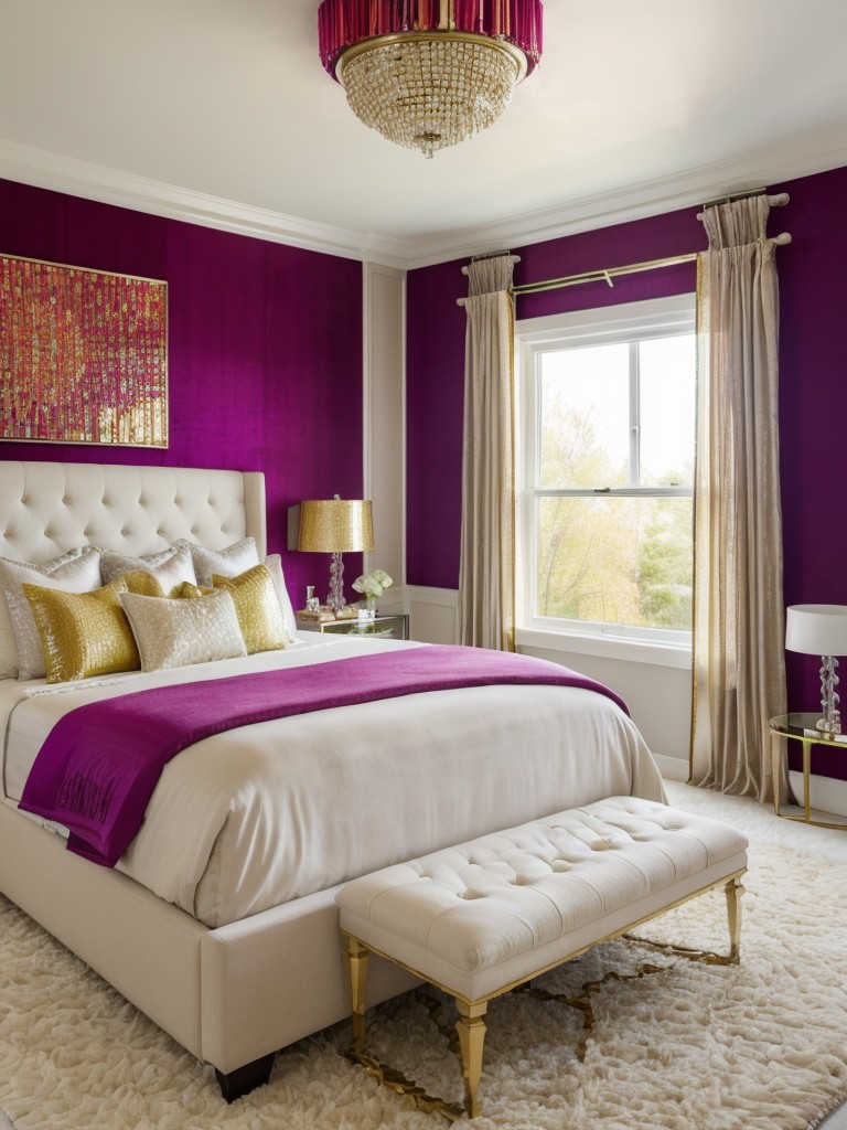 Bedroom Bling: Elevate Your Space with Glam Décor!