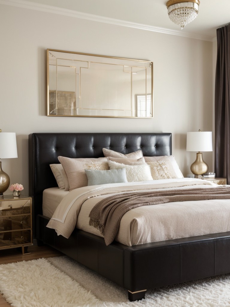 Ultimate Apartment Bedroom: Gender-Neutral Glam Decor