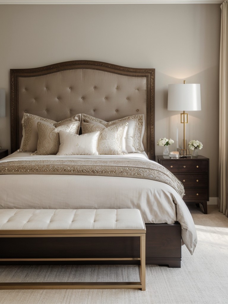 Chic Apartment: Elevate Your Bedroom with Luxe Decor!