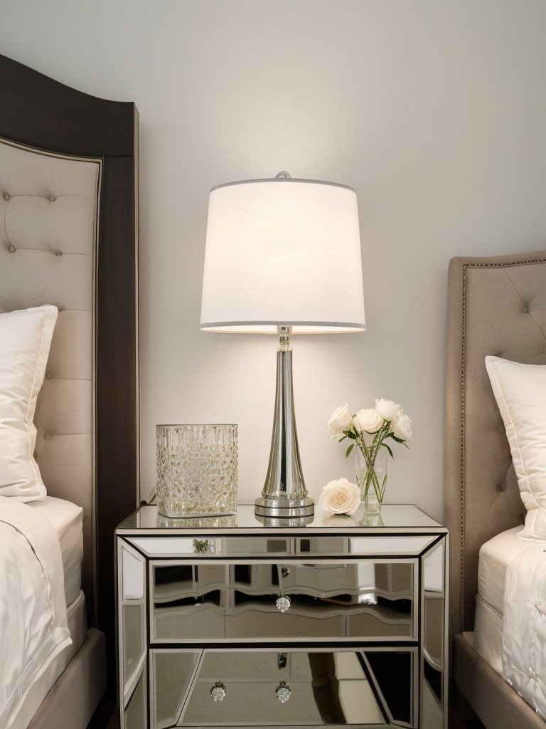 Bedroom Glam: Upgrade Your Space with Mirrored Decor