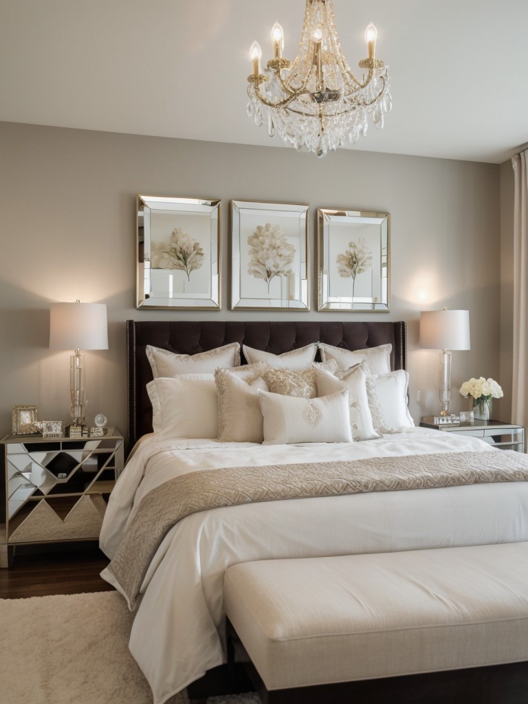 Luxury Apartment Vibes: Elevate Your Bedroom Decor with Glam and Style!