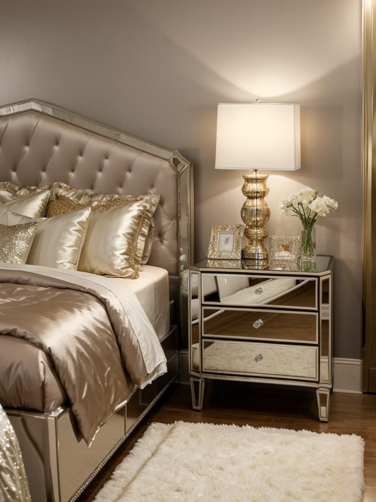 Shimmer and Shine: Glamorize Your Bedroom with Metallic Accents