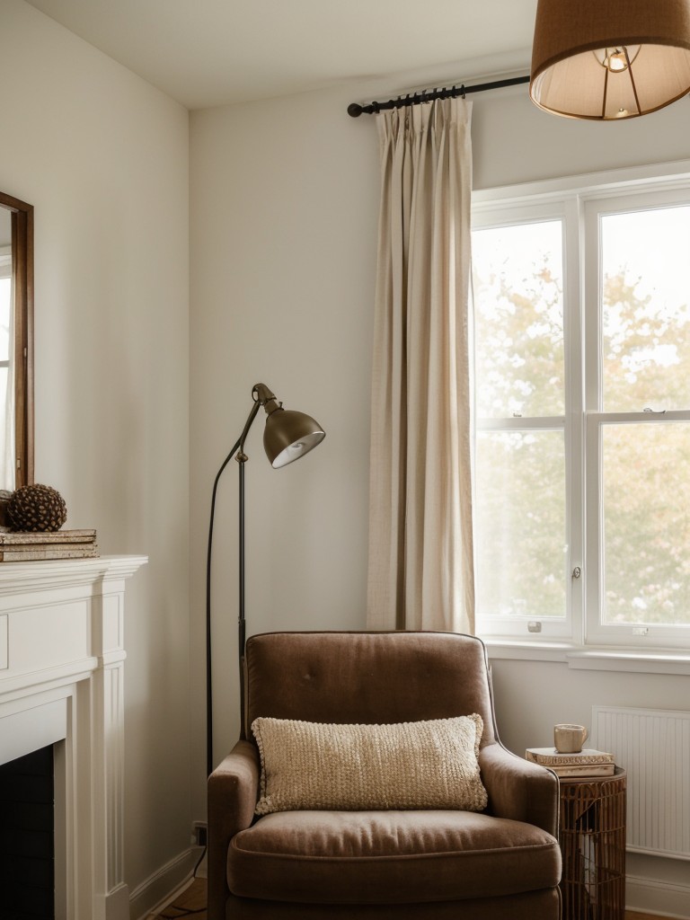 Vintage Cozy Corner: Create a Chic Reading Nook in Your Bedroom