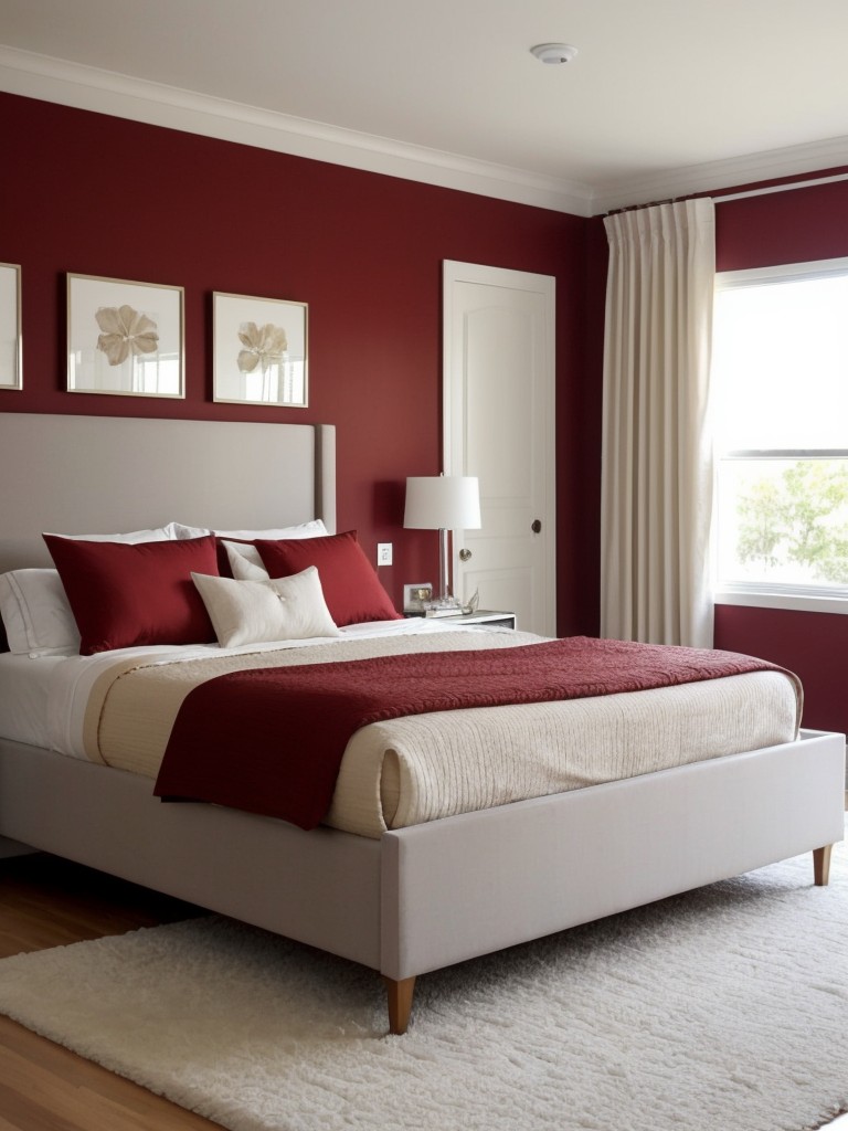 Effortlessly Chic Apartment Bedroom: Get the Red Carpet Glam!