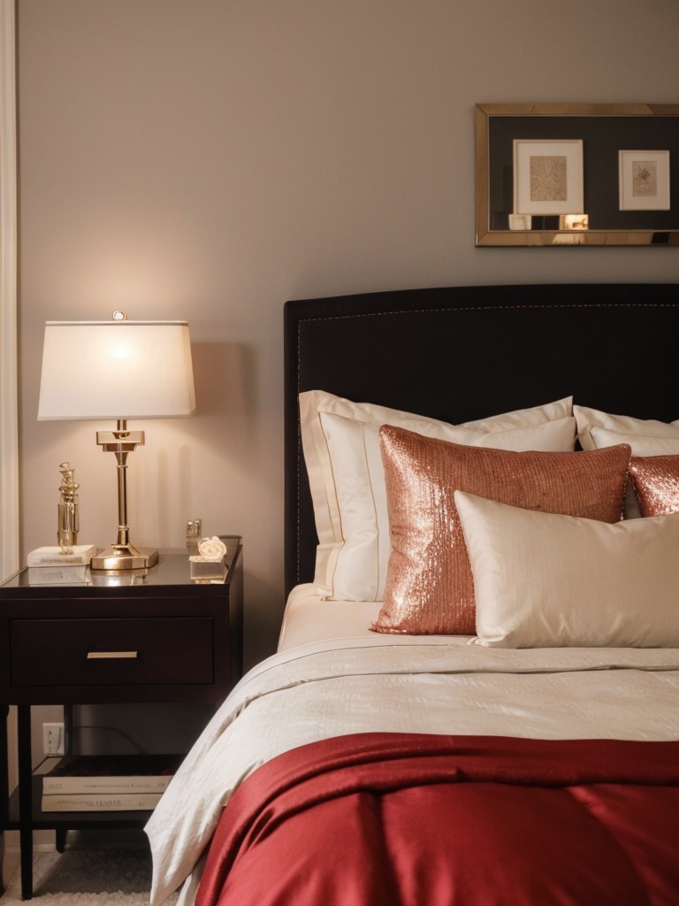 Red Carpet-Inspired Glam: Dreamy Lighting for Apartment Ambiance