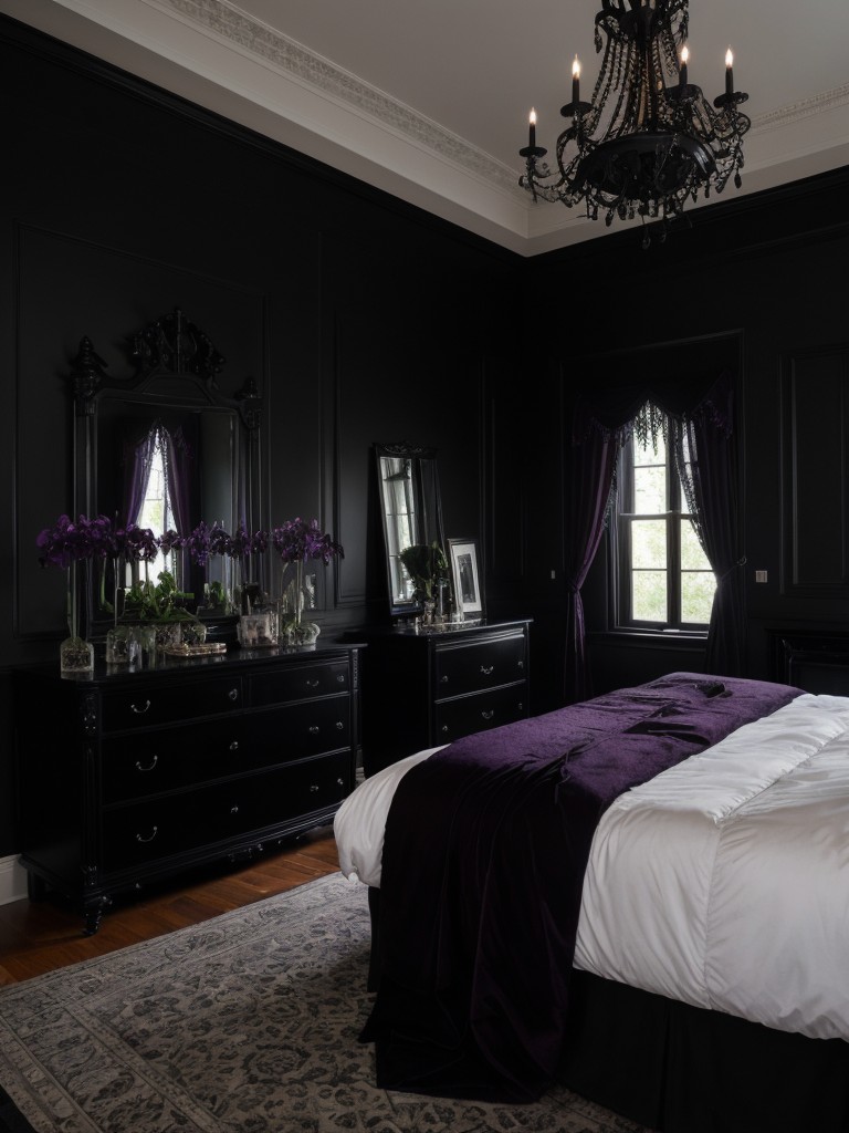 Embrace the Dark Side: Transform Your Apartment with a Gothic Bedroom