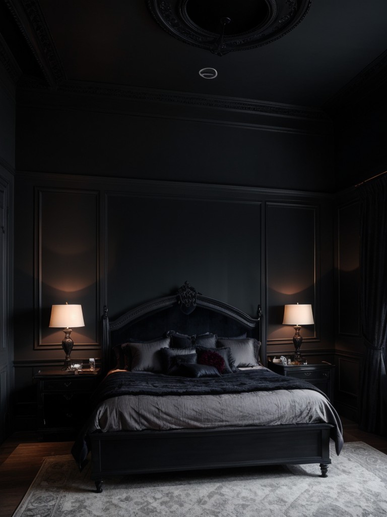 Moody Charm: Decorating Your Apartment with Dark and Dramatic Tones