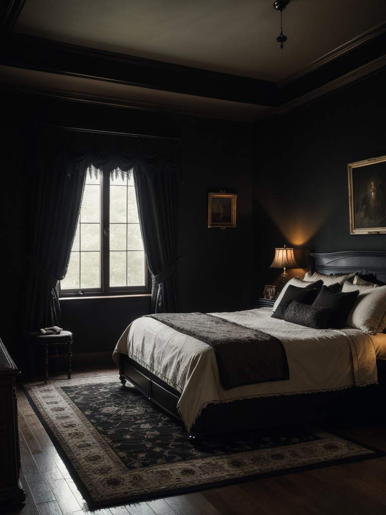 Mysterious Apartment Vibes: The Art of Gothic Décor.