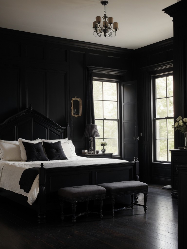 Embrace Gothic Vibes: Transform Your Apartment with Dark Flooring