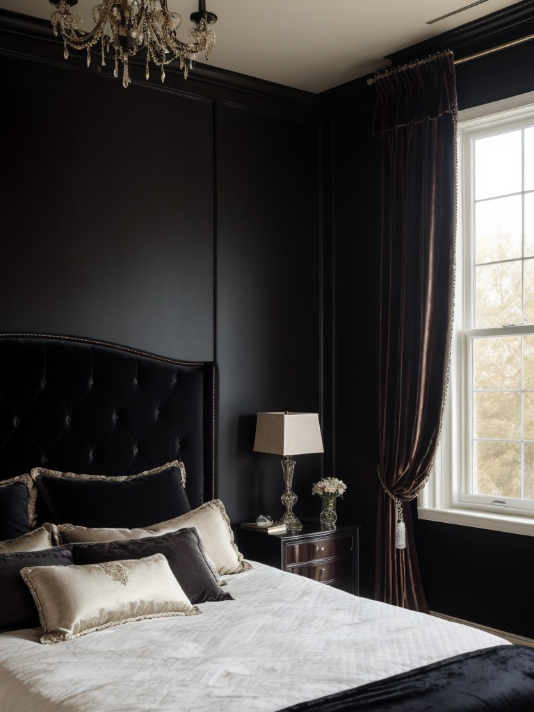 Dark and Elegant: Transform Your Apartment with Gothic Bedroom Decor!