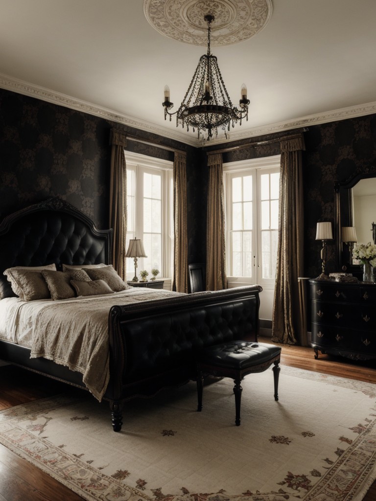 Dark Elegance: Transform Your Apartment into a Gothic Haven!