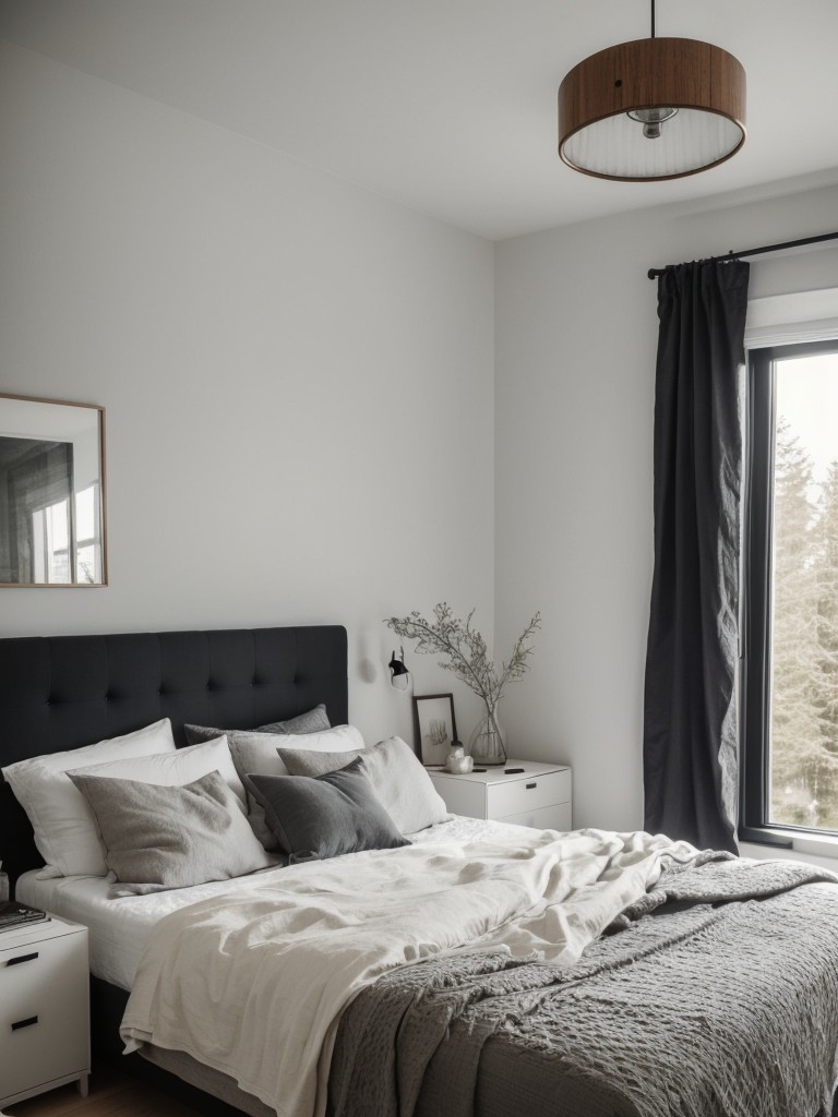 Scandinavian Chic: Minimalist Apartment Vibes for a Sleek and Modern Bedroom