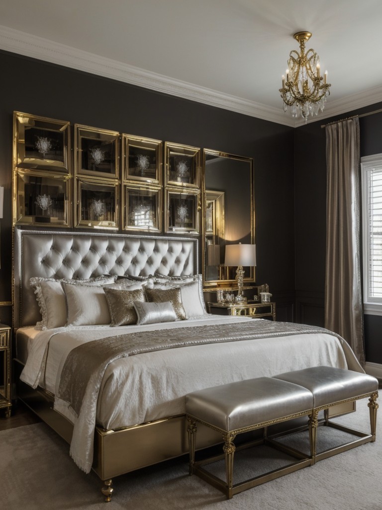 Gothic Glam: Metallic Accents for a Luxe Apartment