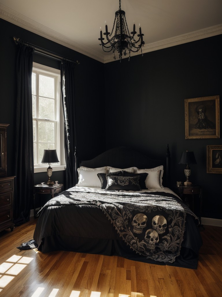 Hauntingly Elegant: Gothic Glam Décor for Your Apartment