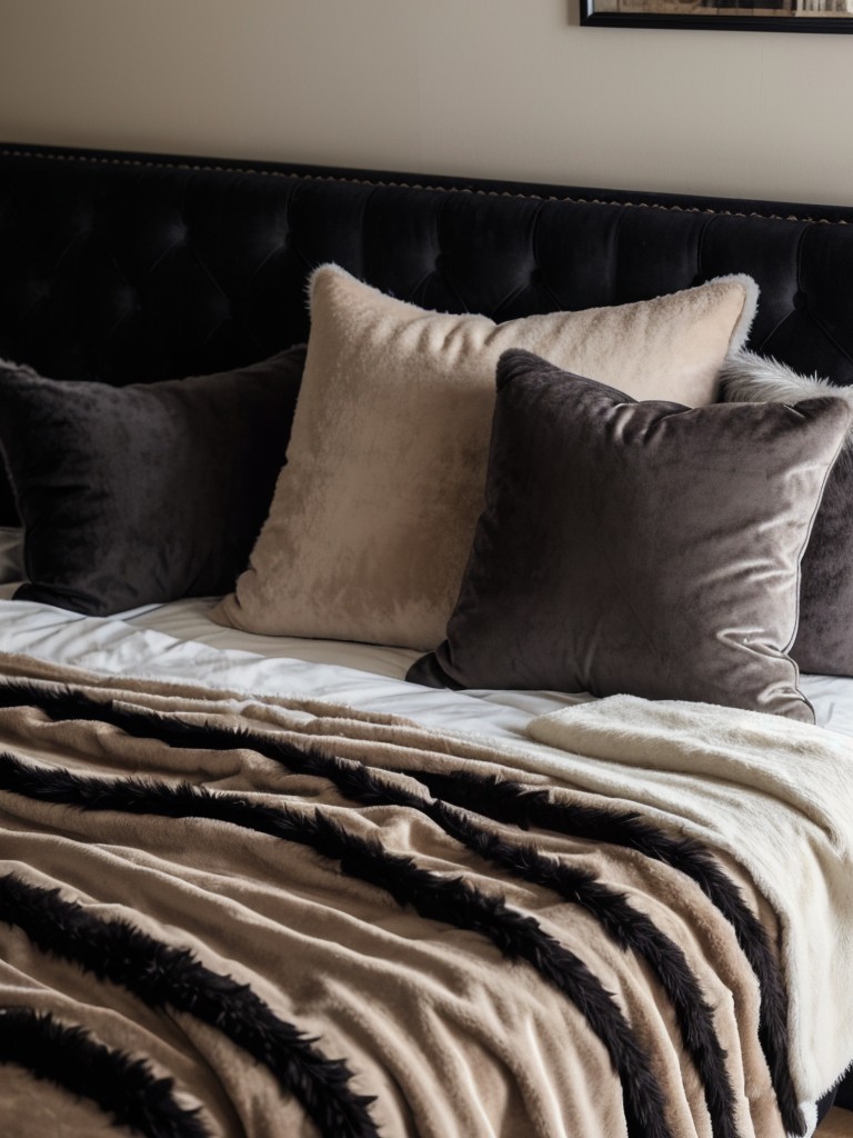 Create a Gothic Glam Bedroom with Cozy Layers and Luxurious Textures!