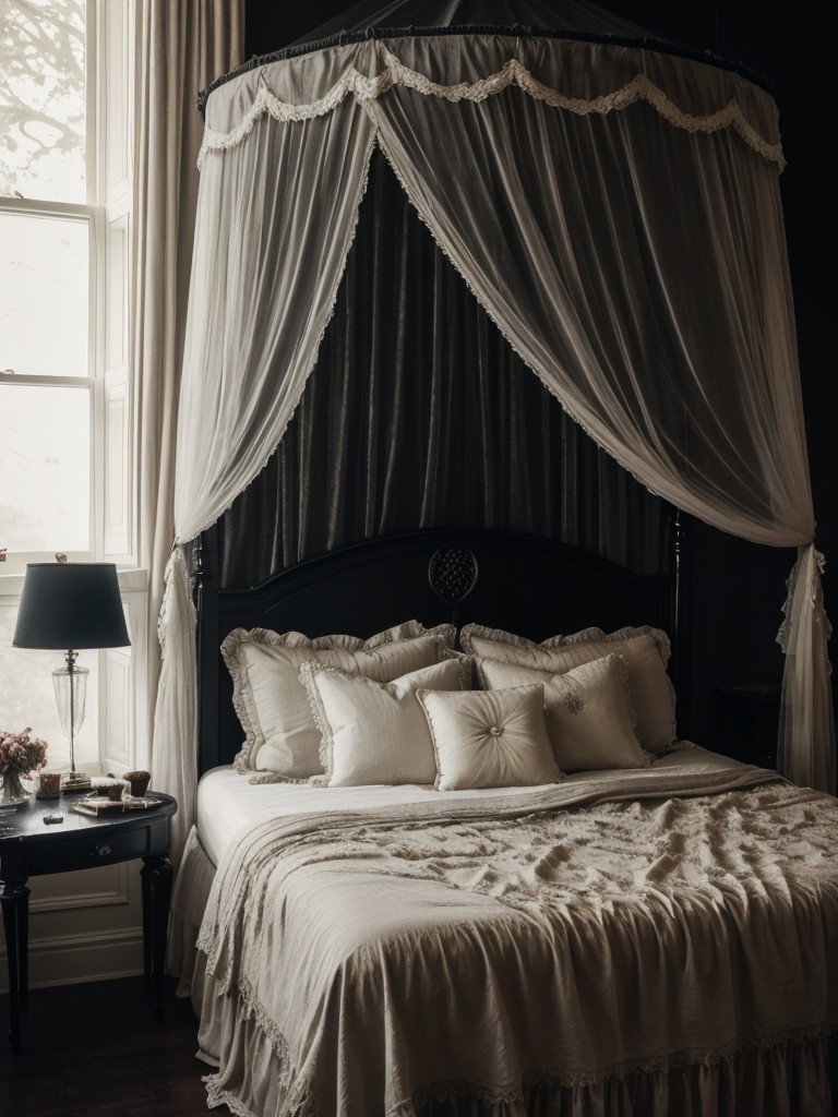 Gothic Dream: Transform Your Bedroom with Ethereal Elegance.