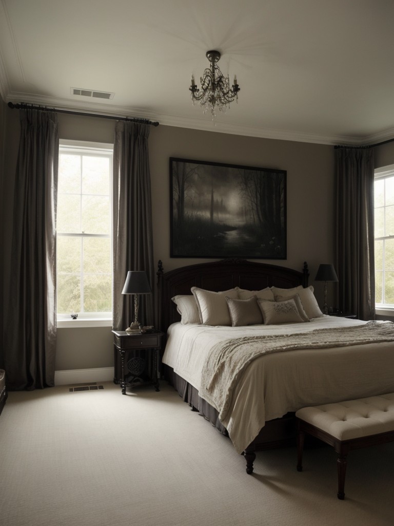 Dark & Serene: Gothic Bedroom Inspiration