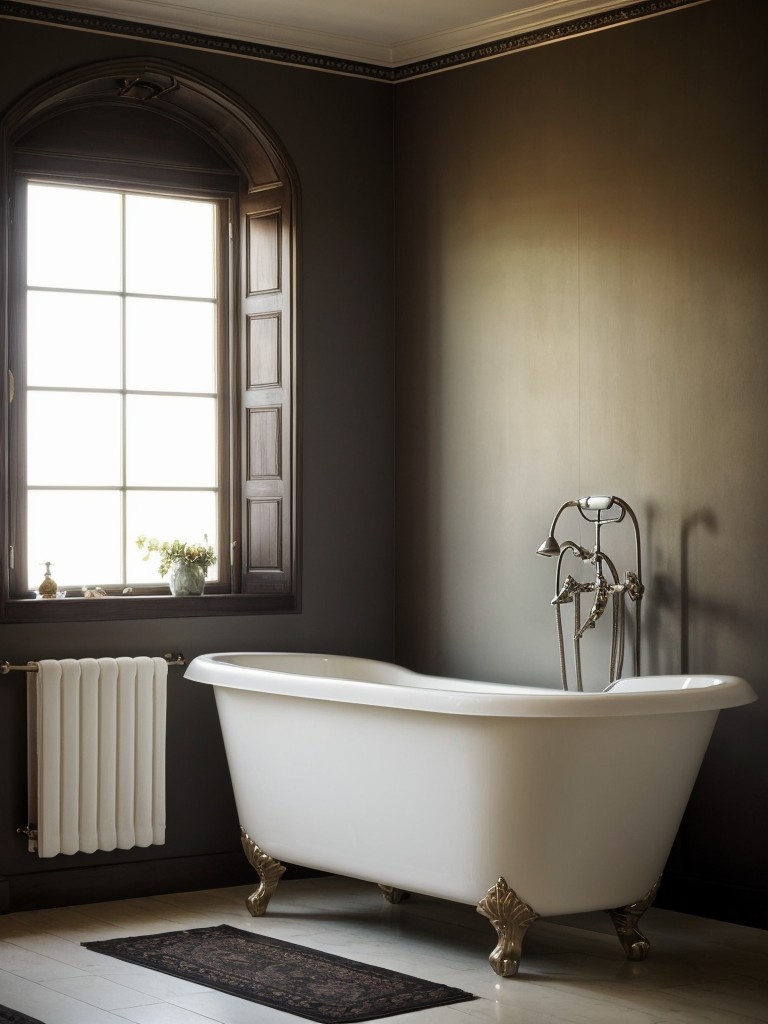 Vintage Glamour: Transform Your Apartment with a Classic Clawfoot Bathtub