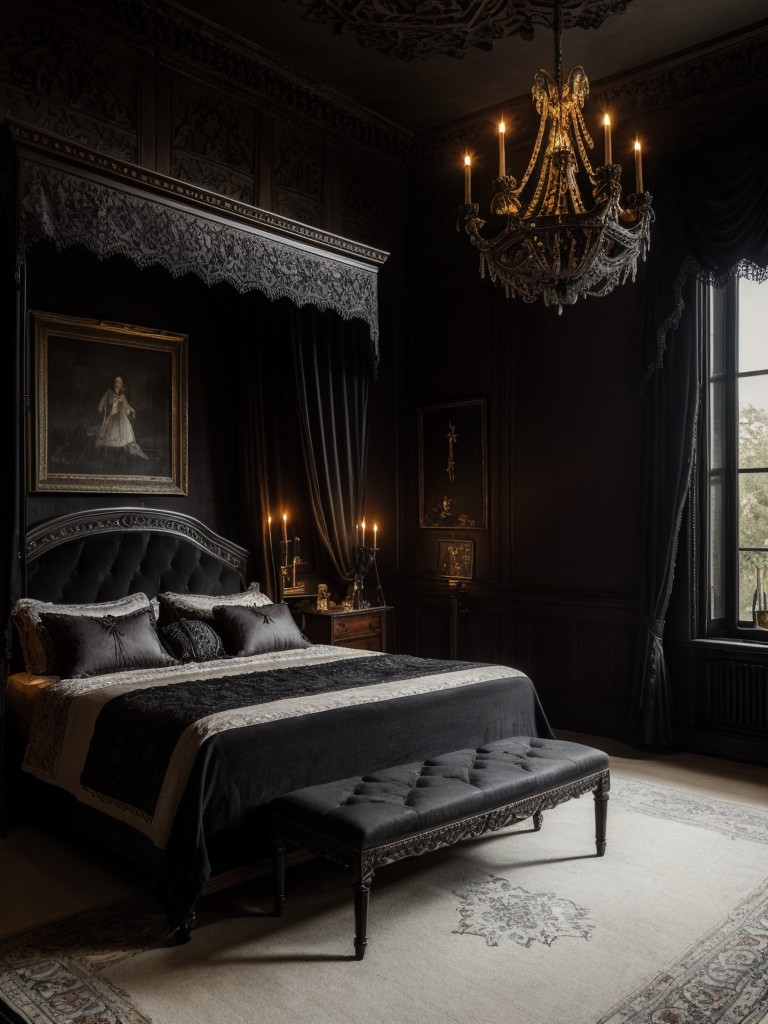 Gothic Magic: Transform Your Bedroom into a Dark, Romantic Haven