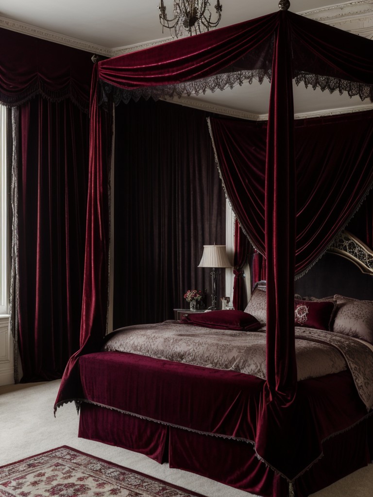 Enchant Your Apartment: Embrace Gothic Vibes to Create a Darkly Romantic Bedroom