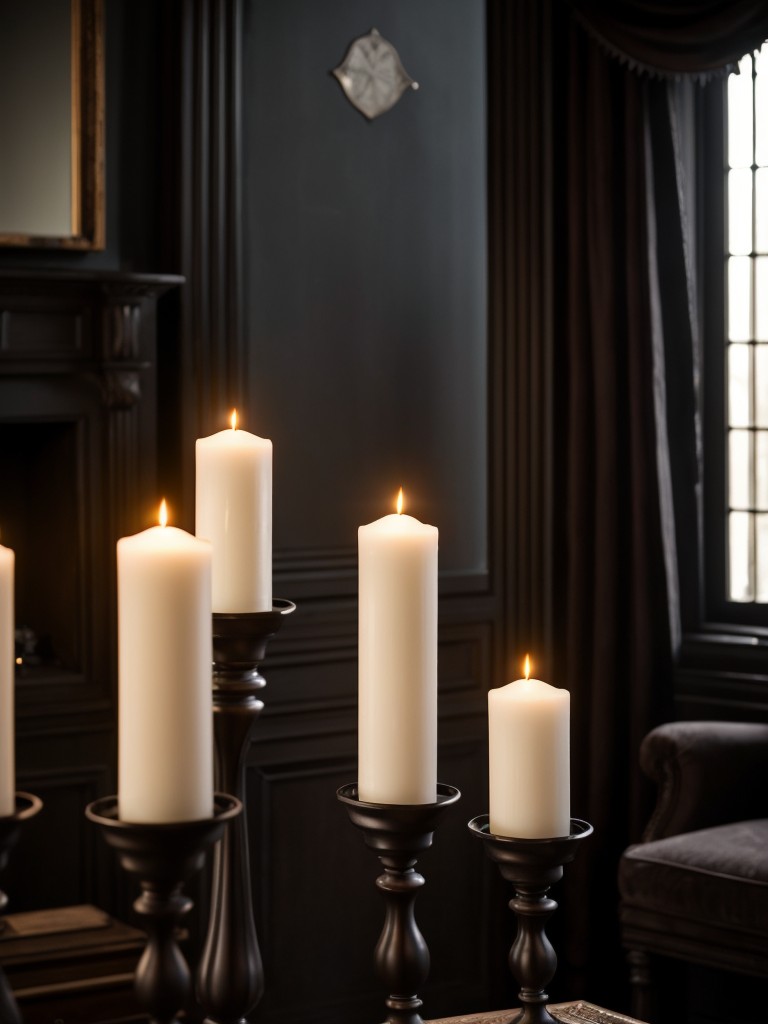 Gothic Apartment Glam: Transform Your Space with Hauntingly Beautiful Vibes!