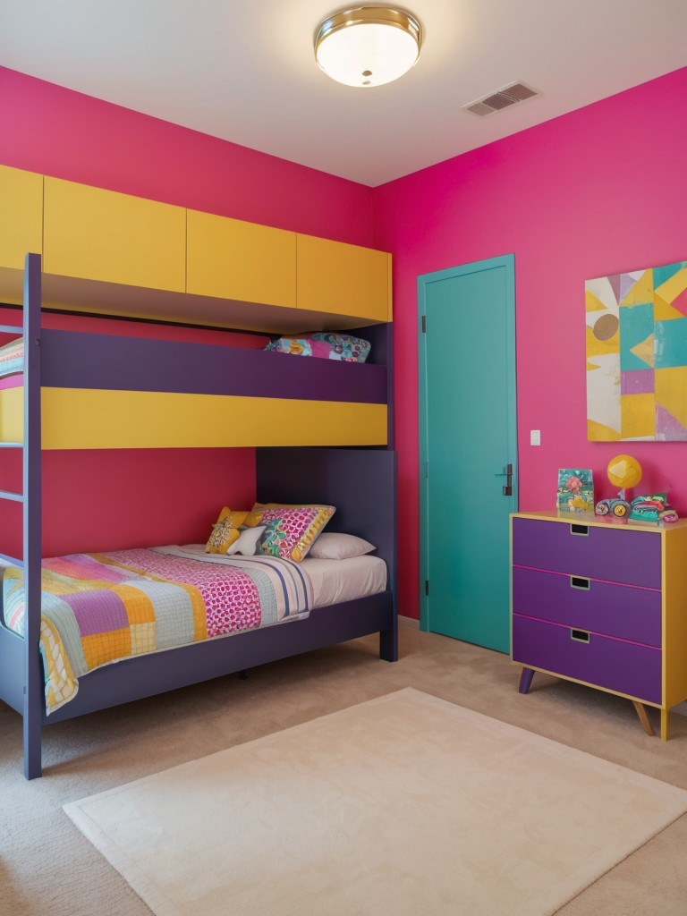 Bold & Creative: Transform Your Apartment with Playful Eclectic Bedrooms. Inspire Imagination!