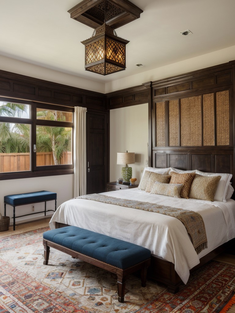 Moroccan-Inspired Bedroom: Global Accents for a Chic Look