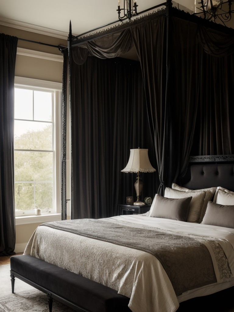 Luxury and Mystery: Gothic Bedroom Ideas for Your Apartment