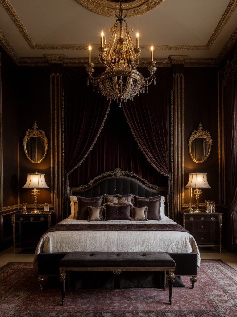 Dark & Dreamy: Glam up your apartment with gothic bedroom inspiration!